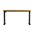 Oikiture 140cm Electric Standing Desk - Oak