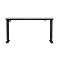 Oikiture 140cm Electric Standing Desk - White