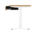 Oikiture 160cm Electric Standing Desk - Oak