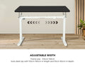Oikiture 120cm Electric Standing Desk - Black
