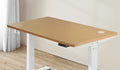 Oikiture 120cm Electric Standing Desk - Oak