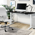 Oikiture 140cm Electric Standing Desk - Black