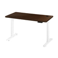 Oikiture 150cm Electric Standing Desk - Walnut
