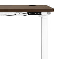 Oikiture 150cm Electric Standing Desk - Walnut