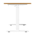 Oikiture 140cm Electric Standing Desk - Oak