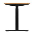 Oikiture 120cm Electric Standing Desk - Oak