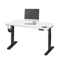 Oikiture 120cm Electric Standing Desk - White