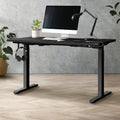 Oikiture 140cm Electric Standing Desk - Black