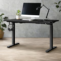Oikiture 140cm Electric Standing Desk - Black