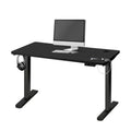 Oikiture 140cm Electric Standing Desk - Black