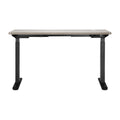 Oikiture 140cm Electric Standing Desk - Grey Oak