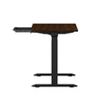 Oikiture 140cm Electric Standing Desk - Walnut