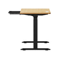 Oikiture 150cm Electric Standing Desk - Oak