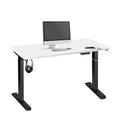 Oikiture 150cm Electric Standing Desk - White