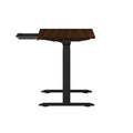 Oikiture 160cm Electric Standing Desk - Walnut