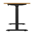 Oikiture 140cm Electric Standing Desk - Oak