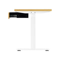 Oikiture 150cm Electric Standing Desk - Oak