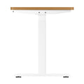 Oikiture 120cm Electric Standing Desk - Oak