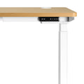 Oikiture 120cm Electric Standing Desk - Oak