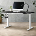Oikiture 140cm Electric Standing Desk - Black