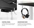 Oikiture 140cm Electric Standing Desk - Black