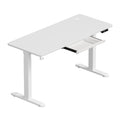 Oikiture 140cm Electric Standing Desk - Oak