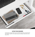 Oikiture 140cm Electric Standing Desk - Oak
