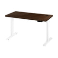 Oikiture 150cm Electric Standing Desk - Walnut