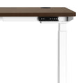Oikiture 150cm Electric Standing Desk - Walnut