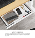 Oikiture 160cm Electric Standing Desk - Oak