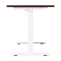 Oikiture 140cm Electric Standing Desk - Walnut