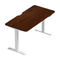 Oikiture 140cm Electric Standing Desk - Walnut