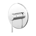 Welba Shower Mixer Tap Round Brass Bathroom Wall Tapware Chrome - product image 5