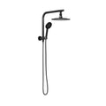 10" Round Rain Shower Head Set 3-Mode Handheld Gooseneck Black - product image 2