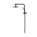 10" Round Rain Shower Head Set 3-Mode Handheld Gooseneck Black - product image 6