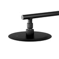 10" Round Rain Shower Head Set 3-Mode Handheld Gooseneck Black - product image 7