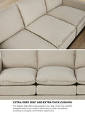Oikiture 3-Seater Sofa