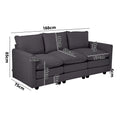 Oikiture 3-Seater Sofa