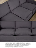 Oikiture 3-Seater Sofa