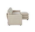 Oikiture 3-Seater Sofa with Ottoman
