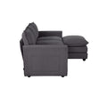 Oikiture 3-Seater Sofa with Ottoman