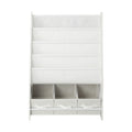 Oikiture Bookshelf - White - Lam