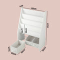 Oikiture Bookshelf - White - Lam