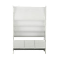 Oikiture Bookshelf - White - Lam