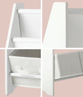Oikiture Bookshelf - White - Lam