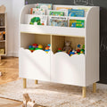 Oikiture Kids Storage Organiser Rack - White