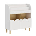 Oikiture Kids Storage Organiser Rack Toddler Bookshelf Toy Shelves