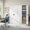 Oikiture Filing Cabinet - 185cm Lockable