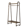 Oikiture Clothes Rack Garment Coat Stand Hanging Rail