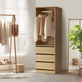 Oikiture Open Wardrobe - Natural
